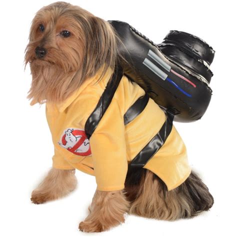 Rubies Ghostbusters Shirt And Proton Pack Costume For Small Pets