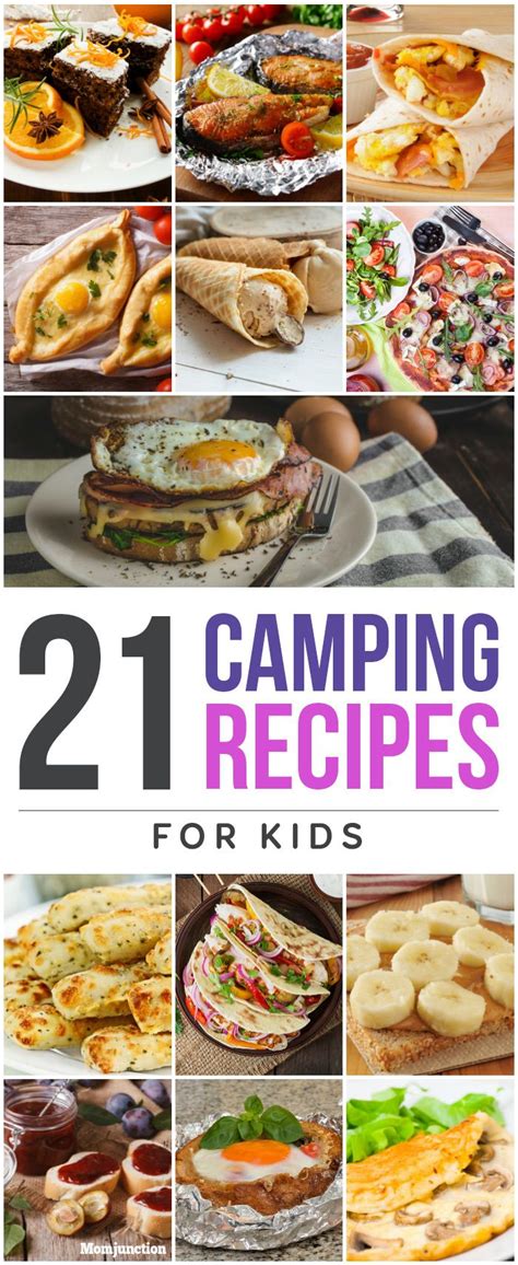 15 Quick And Easy Camping Recipes For Kids Camping Meals Camping