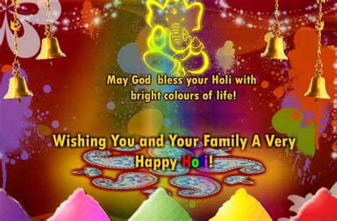 Bright Blessings Of Colors Free Happy Holi Ecards Greeting Cards