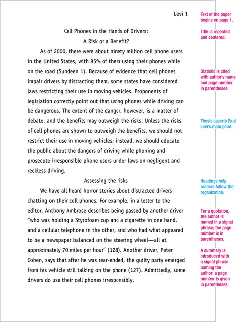 Apa synthesis paper example sample apa synthesis. MLA Format Sample Paper, with Cover Page and Outline | MLA ...