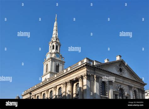 Church Of St Martin In The Fields Duncannon Street Elevation