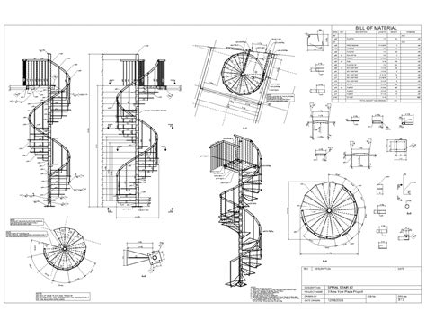 Spiral Stair Detailing Spiral Staircase Dimensions Spiral Staircase