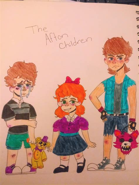 The Afton Children 😎 Five Nights At Freddys Amino