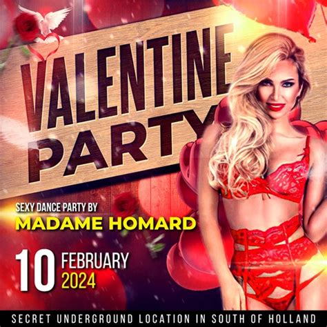 Valentine Dance Party Madame Homard