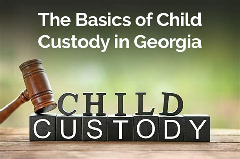 Access your state's custody resources. Can I Get Joint 50/50 Custody of My Child In Georgia?