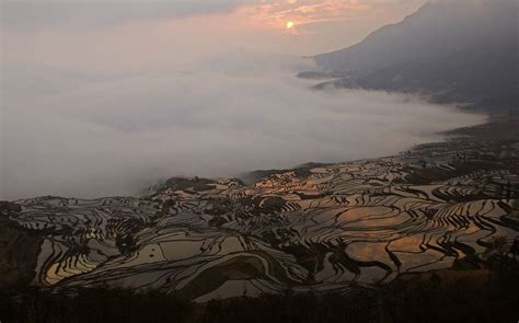 Yunnans Rice Terraces At Sunrise Smithsonian Photo Contest