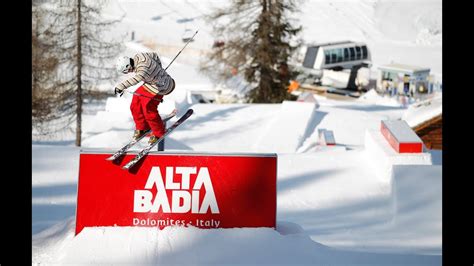 10 Years Snowpark Alta Badia Best Of Freeski Action Youtube