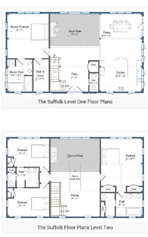 Barndominium Floor Plans 30x50 Floorplansclick