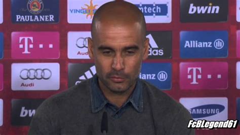 Guardiola is now turning his full attention to the final after city wrapped up their successful premier. Pep Guardiola im Pressetalk vor dem Spiel in Freiburg / 26 ...