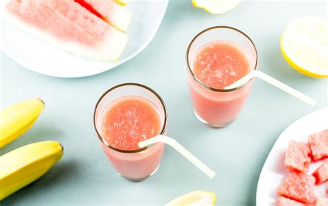7 Delicious And Healthy Watermelon And Banana Smoothies