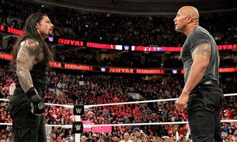 The Rock Says Hed Be Honored To Have Roman Reigns Beat Him At A
