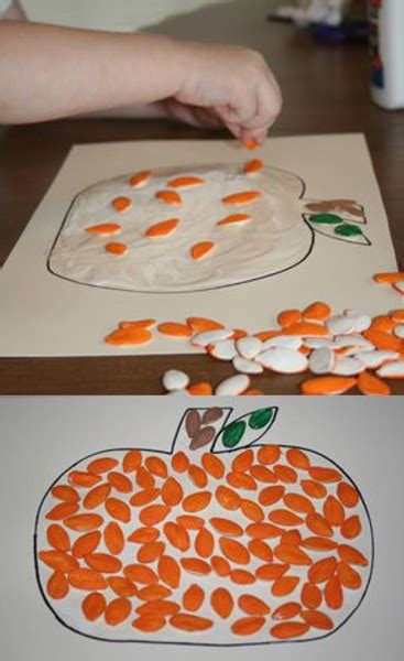 Fun Pumpkin Seed Crafts For Little Ones Diy Home Sweet Home
