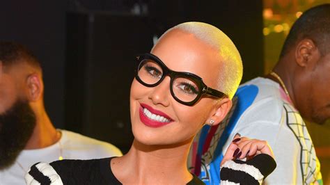 the reason why amber rose is ditching her signature buzz cut allure 彩票下注平台网址