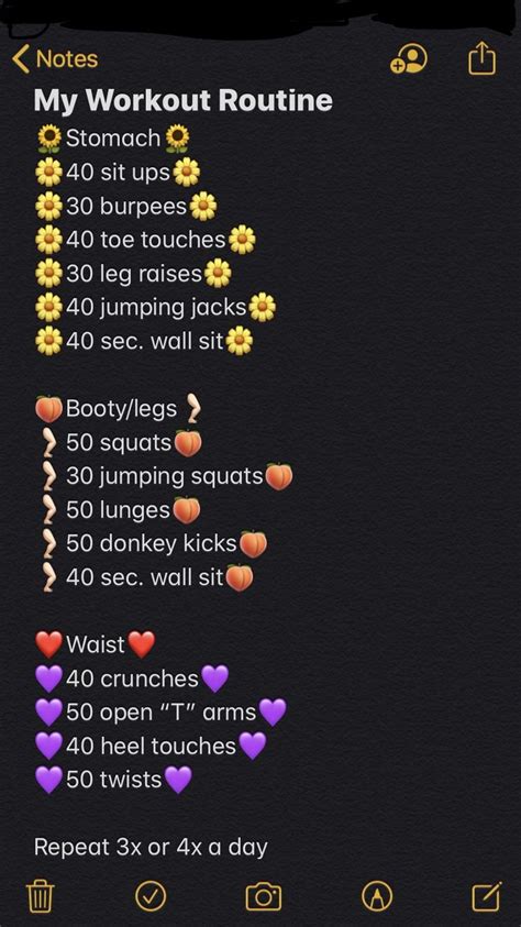 pin by 🥒juliet the pickle🥒 on exercise challenges in 2020 weight workout plan workout routine