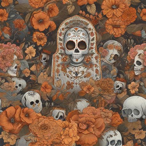 Premium AI Image | Day of the Dead remembering the departed