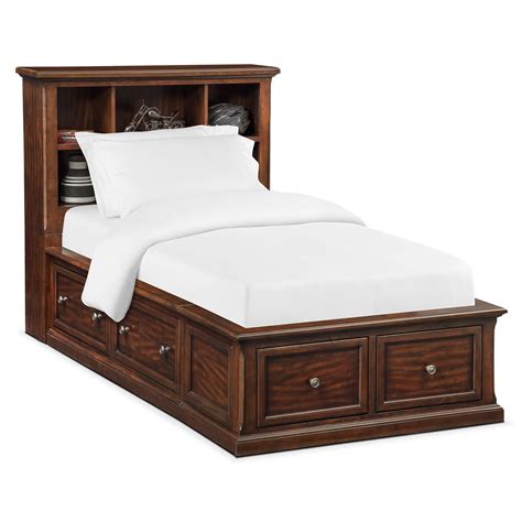 Hanover Youth Bookcase Storage Bed Value City Furniture