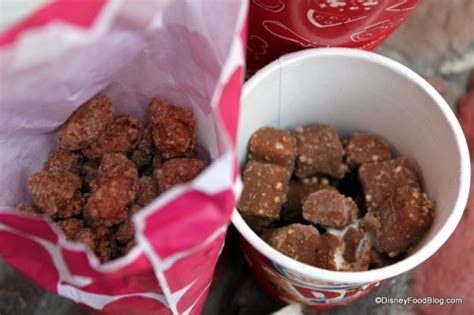 Disney Snack Pairing Dibs And Glazed Almonds The