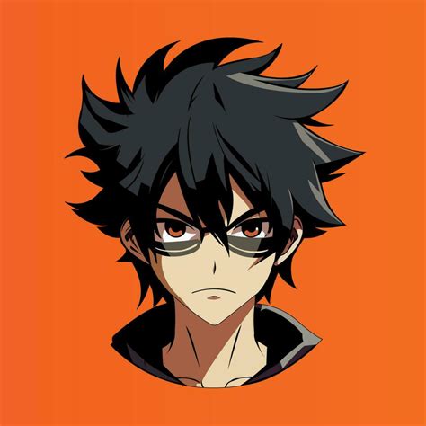 Angry Anime Character Vector Illustration 24321370 Vector Art At Vecteezy