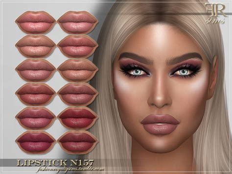 The Sims Resource Lipstick N157