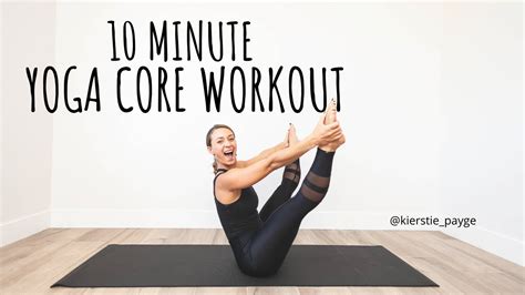 Yoga Core Workout 10 Minutes Youtube