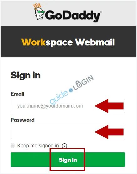 Godaddy Webmail Login Guide At Guide To Login