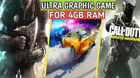 Top 10 High Graphic Pc Games For 4 Gb Ram Pc Laptop No Gra Hic Card