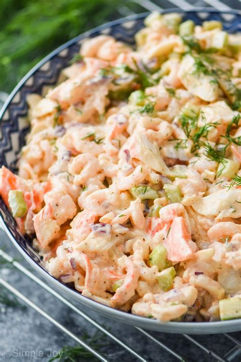 Seafood Salad Simple Joy