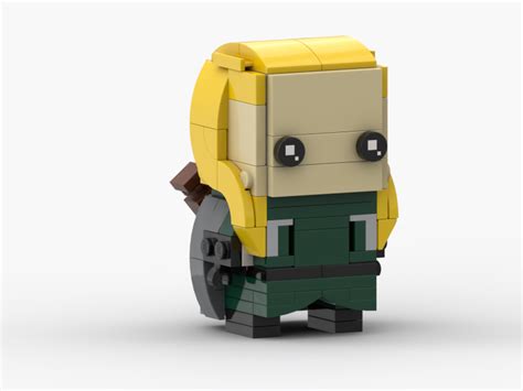 Lego Moc Legolas Brickheadz By Kue7heh Rebrickable Build With Lego