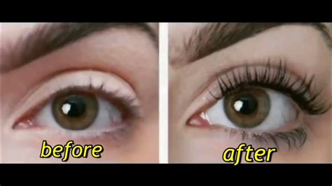 eyelash lifting perming before and after youtube