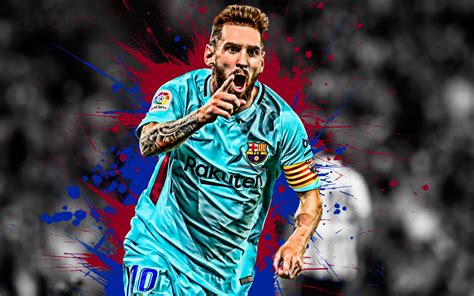 Neymar fc barcelona lionel messi logo wallpapers hd desktop. Download wallpapers Lionel Messi, 4k, Argentinian football ...