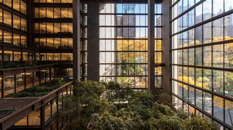 The Iconic Ford Foundation Building In Nyc Is Given A Modernizing Makeover Architectural Digest