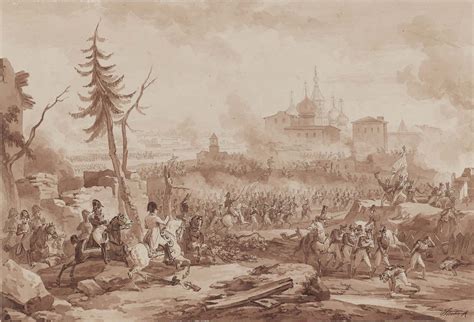 Napoleonic Campaigns Battle Of Smolensk 1812 Museum Of Fine Arts