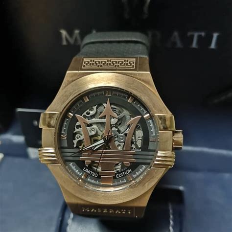 Got product as expected ! Maserati Automatic Watch Limited Edition R8821108025 ...