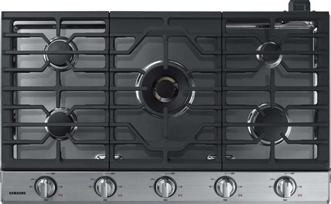 Free delivery on major appliance purchases $399 and up Samsung NA36K7750TS 36 Inch Gas Cooktop with 5 Sealed ...