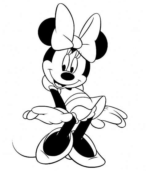 ausmalbilder minnie maus – MalVor