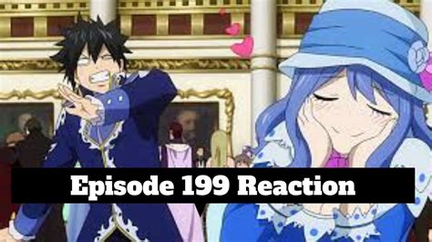 Fairy Tail Blind Reaction Episode 199 English Dub Review YouTube