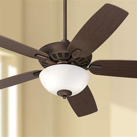 52 Journey Bronze And Alabaster Led Ceiling Fan 71x57 Lamps Plus