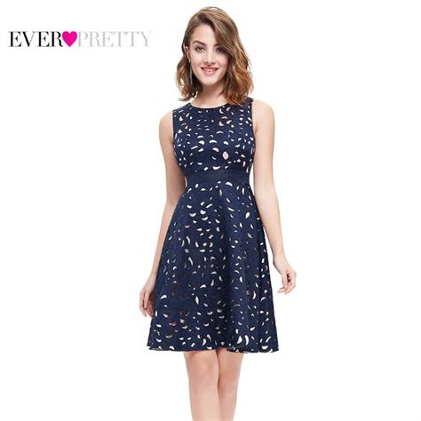 Buy [clearance Sale]ever Pretty Elegant Cocktail Dresses Ep05432 Contrast Color