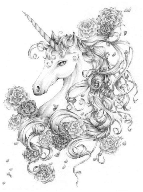Pin by Moon Wolf_song on Coloring Pages | Unicorn art, Unicorn tattoos