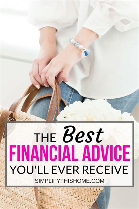 The Best Financial Advice I Ever Received And How You Can Apply It Too