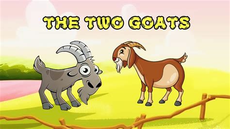 The Two Goats With English Subtitle Bedtime Story Moral Story Youtube