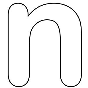 Color nurse alphabet coloring page. Letter N Coloring Pages For Kids - Preschool and Kindergarten