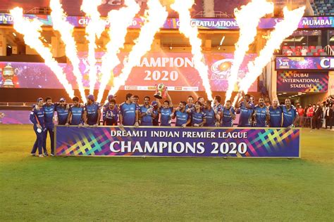 Ipl 2020 Mumbai Indians Beat Delhi Capitals By 5 Wickets To Lift