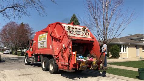 Check spelling or type a new query. Orange Garbage Truck! Bosman Disposal Freightliner New Way ...