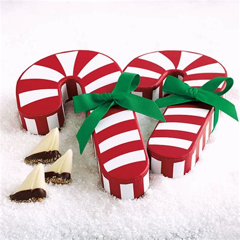 Candy Cane T Box Holiday Chocolate Ts Harbor Sweets