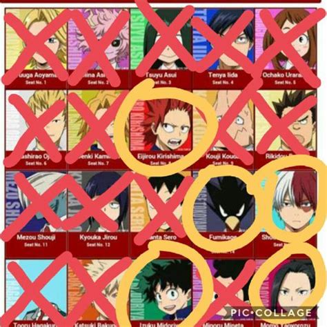 But the real question is: Class 1A Elimination game | My Hero Academia Amino