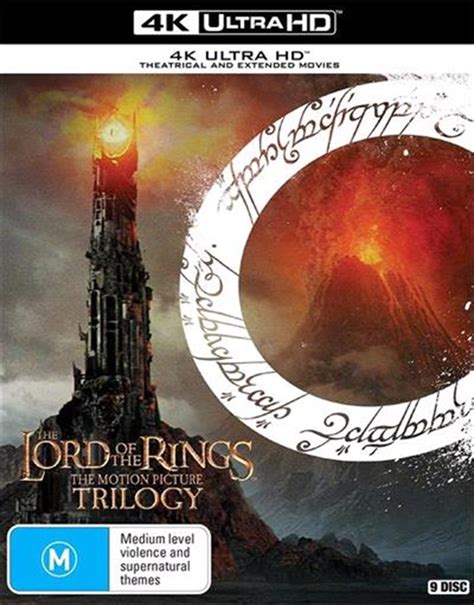 Buy Lord Of The Rings Trilogy Extended Edition On Uhd Sanity