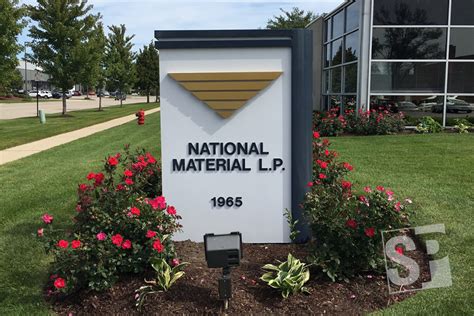Exterior freestanding monument signage servers as a great ...