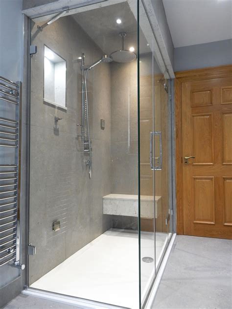 We have some best ideas of photos to imagine you, we hope you can inspired with these amazing galleries. Small en-suite shower room that doubles as a steam room ...