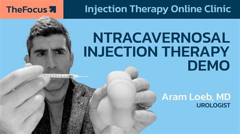 Intracavernosal Injection Therapy For Erectile Dysfunction Ici Injection Demo By Dr Aram Loeb